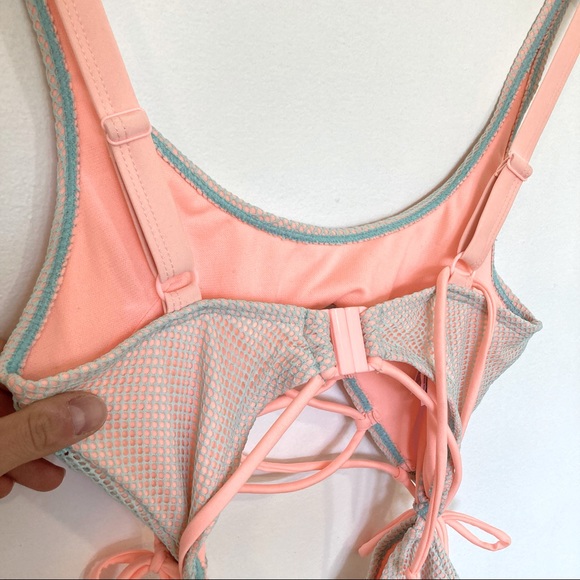 ASOS Fishnet One-Piece Swimsuit (brand new) - Picture 5 of 7